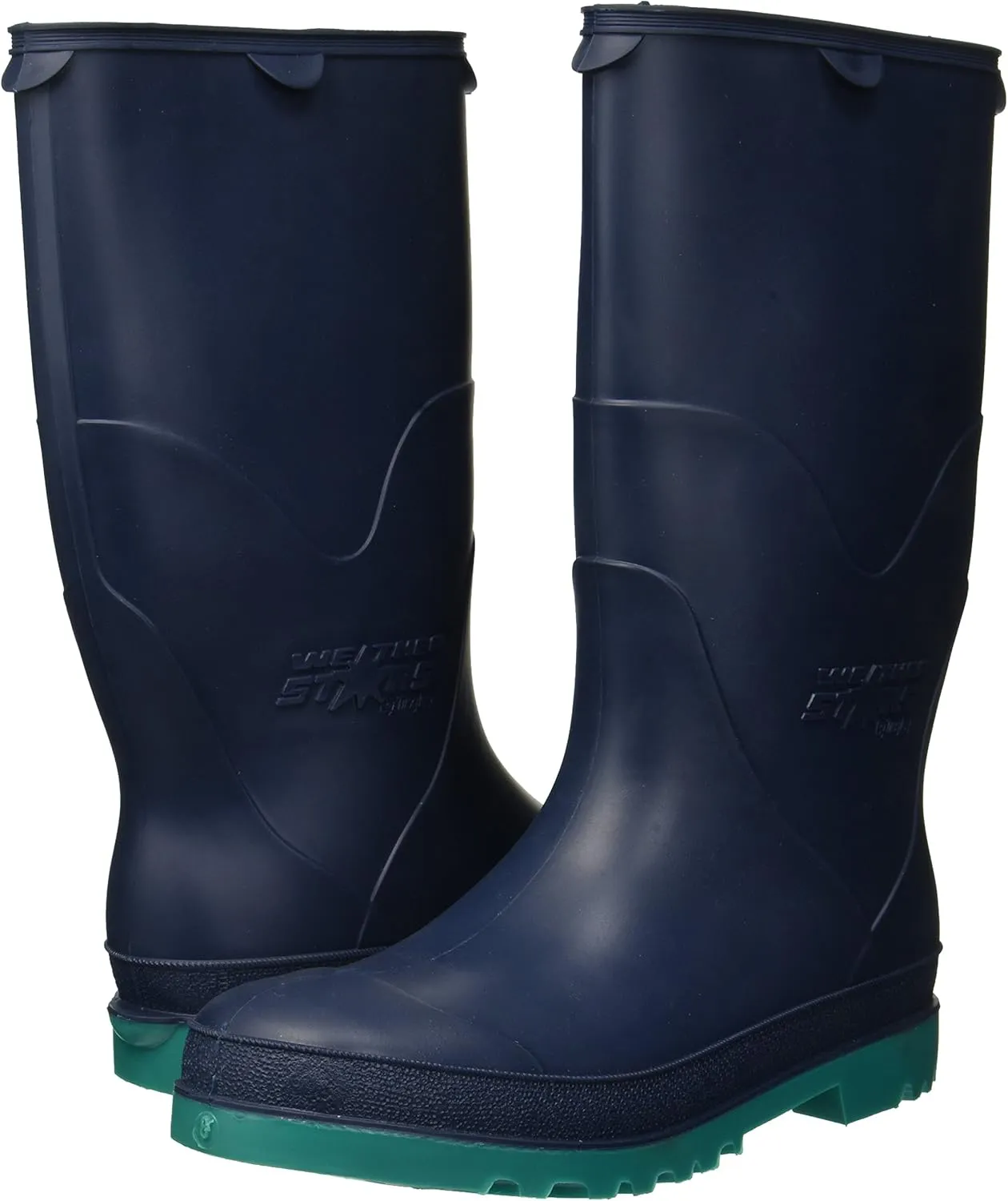 11768 Youth Rain Boot, Size 08, Blue/Teal
