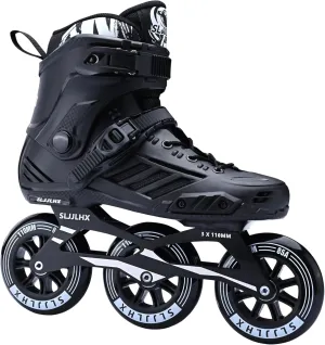 3 Wheels Inline Skates for Men Women, Professional Roller Skates for Male Female,High Performance Adult Speed Skates with 110MM Wheels