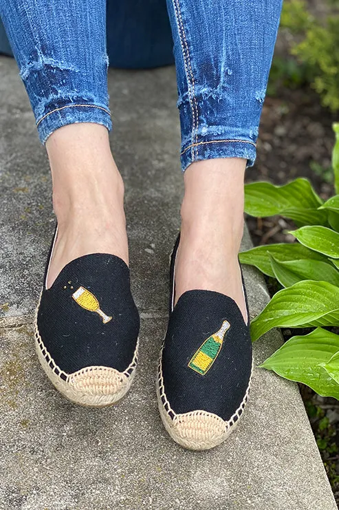 99% chance of bubbles espadrilles