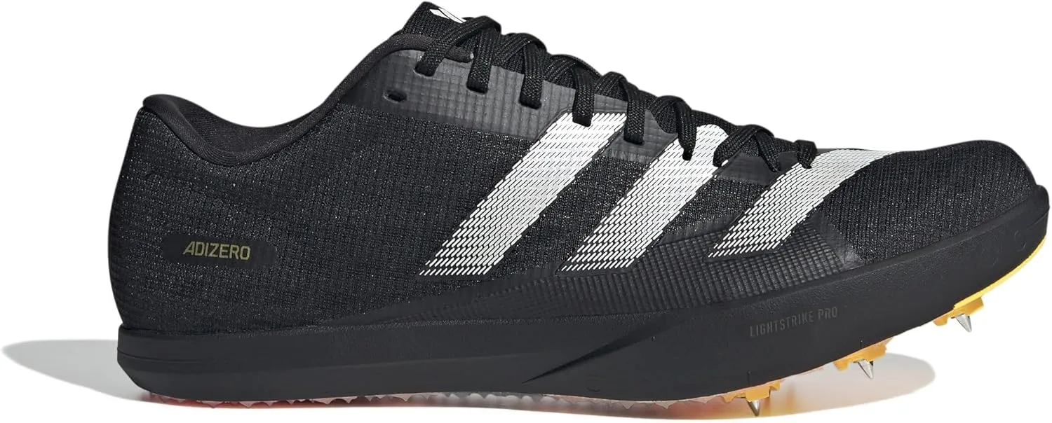 adidas Mens Adizero Lj Track-Field Sneakers Shoes - Black - Size 9.5 M