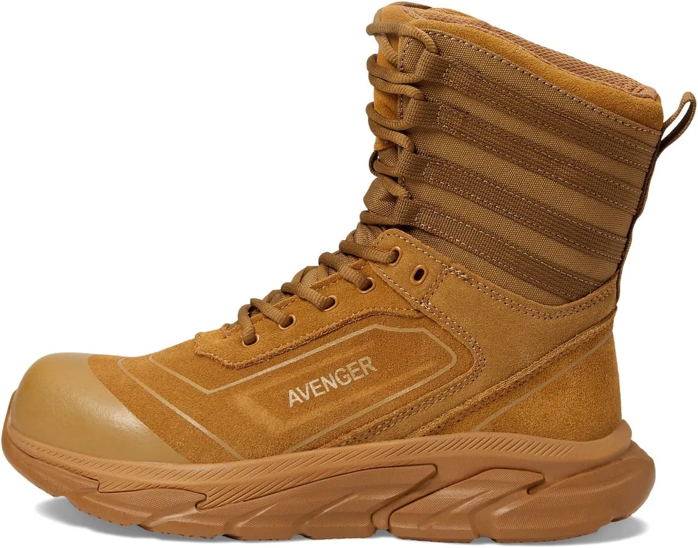 Avenger Work Boots K4 8" Boot - Boots for Men - Waterproof Full-Grain Leather Upper - Ankle Length