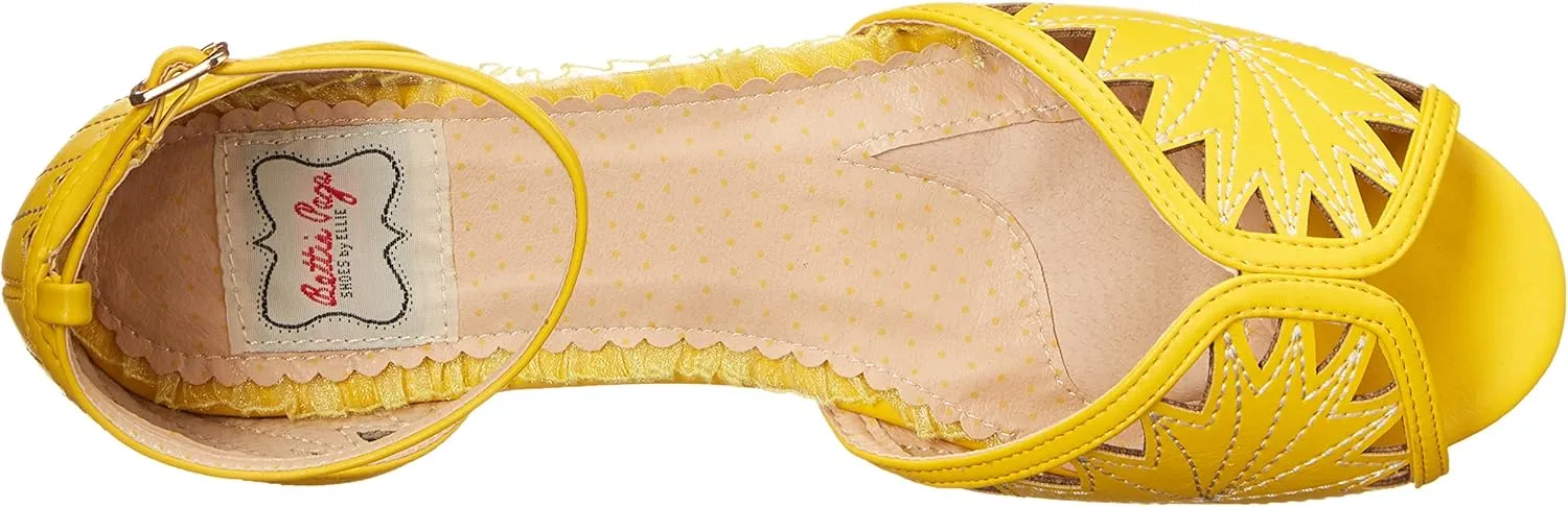 Bettie Page Women's Bp100-agnes Mary Jane Flat
