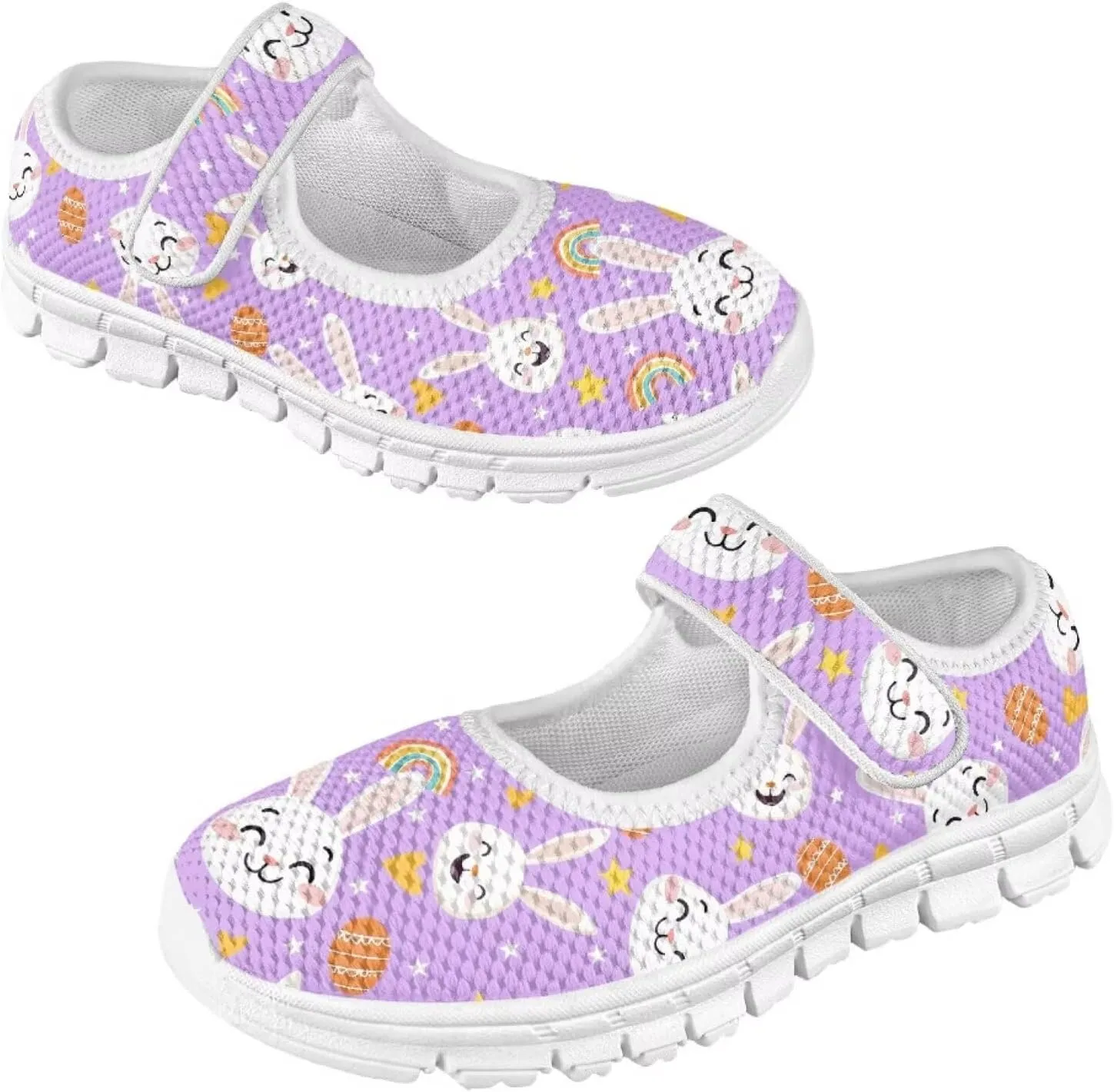 BIGCARJOB Mary Jane Shoes for Toddle Girls Flat School Uniform Shoes Lightweight Casual Walking Shoes for Little Girls/Big Kids