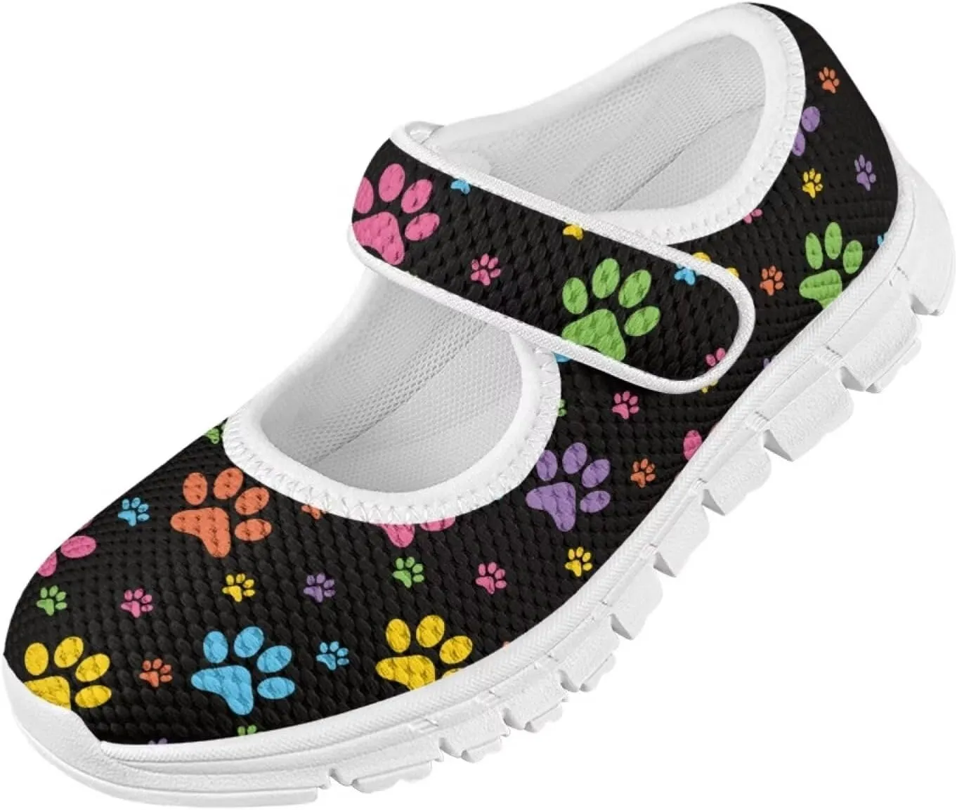BIGCARJOB Mary Jane Shoes for Toddle Girls Flat School Uniform Shoes Lightweight Casual Walking Shoes for Little Girls/Big Kids