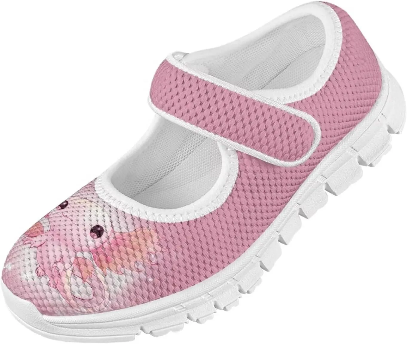 BIGCARJOB Mary Jane Shoes for Toddle Girls Flat School Uniform Shoes Lightweight Casual Walking Shoes for Little Girls/Big Kids