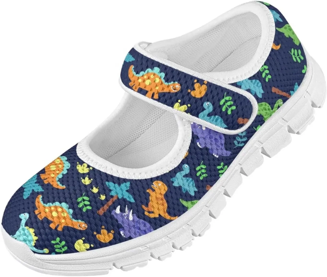 BIGCARJOB Mary Janes Shoes for Little Kids Tennis Shoes Flats Cute Ballet Dress Shoes School Uniform Shoes Athletic Gym Shoes