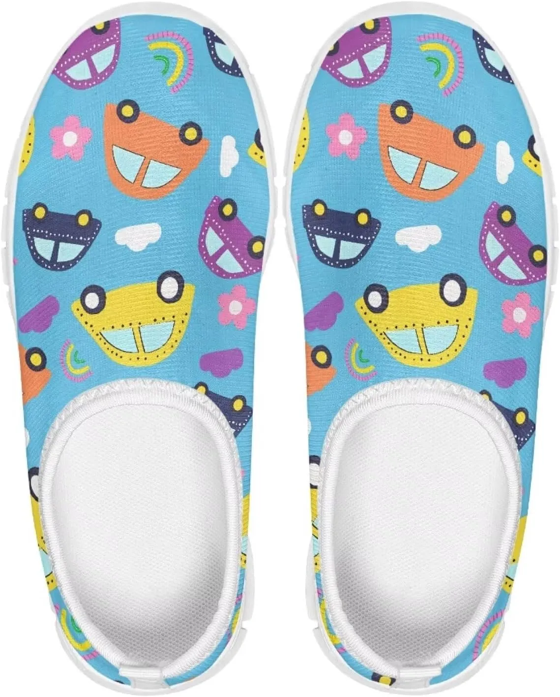 Boys Girls Slip On Casual Shoes Soft Loafers Lightweight Walking Hiking Shoes Non Slip Sport Sneakers for Little Big Kids Size 11-15
