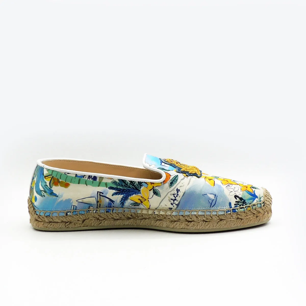 Christian Louboutin Nanou Orlato Woman Multi/Bianco espadrilles size EU 37