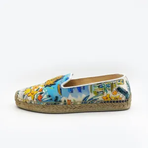Christian Louboutin Nanou Orlato Woman Multi/Bianco espadrilles size EU 37