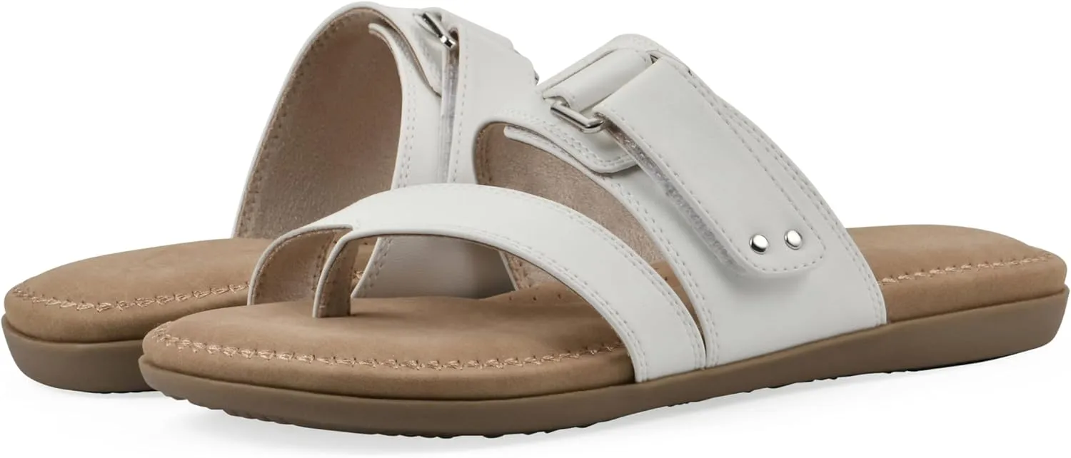 CLIFFS BY WHITE MOUNTAIN Women's Fancify Flat Sandal