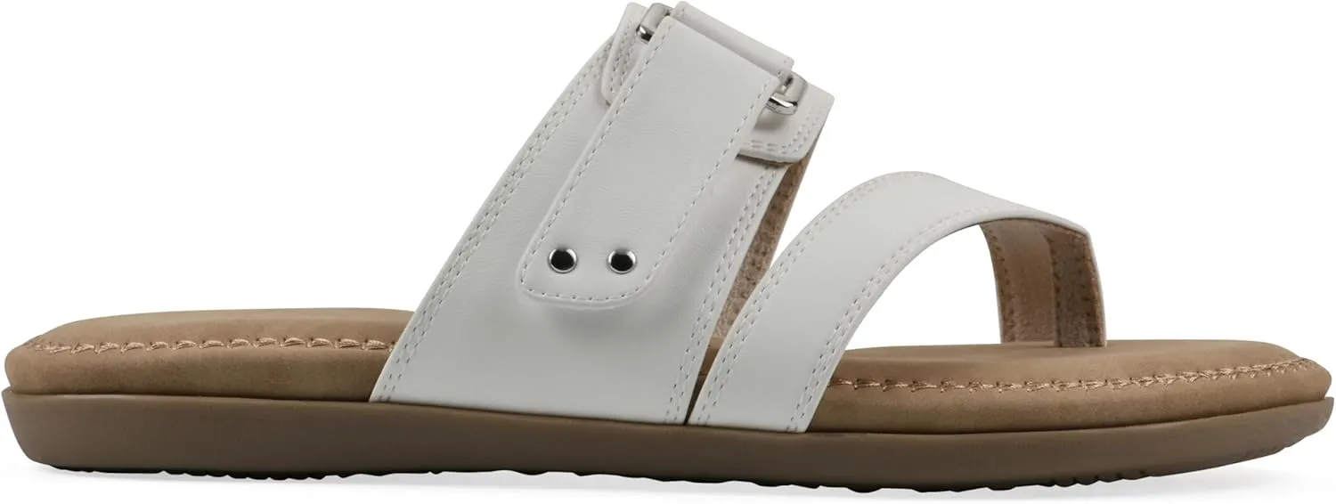 CLIFFS BY WHITE MOUNTAIN Women's Fancify Flat Sandal