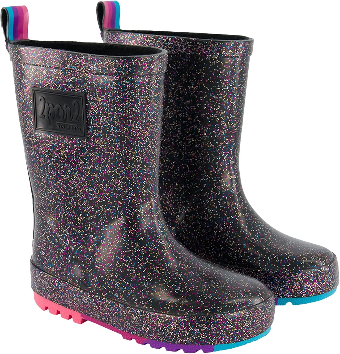 Deux par Deux Rain Boots for Kids and Toddlers