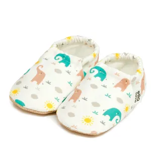 Ella Bonna Baby Moccasins, Slippers, Elephant