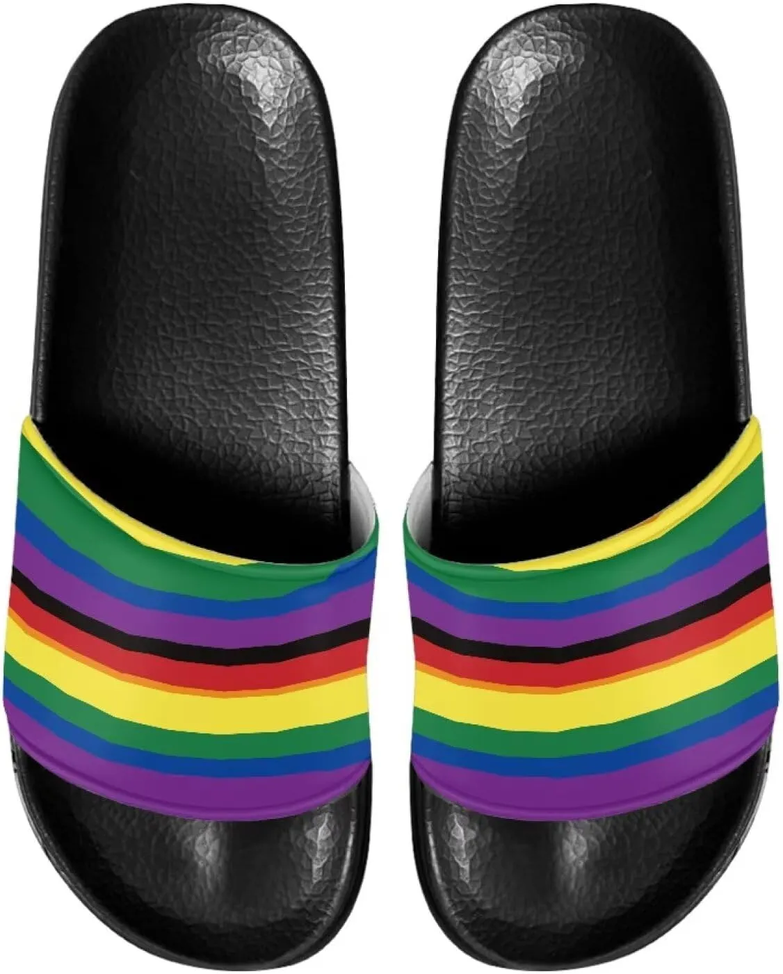 Footwear for Womens Open Toe Athletic Sandals Anti-Slip Sole Slide Sandals Pillow House Flat Shoes Comfoy