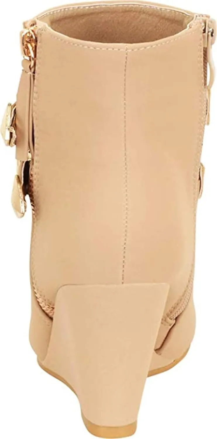 Forever Women's Wedge Boots