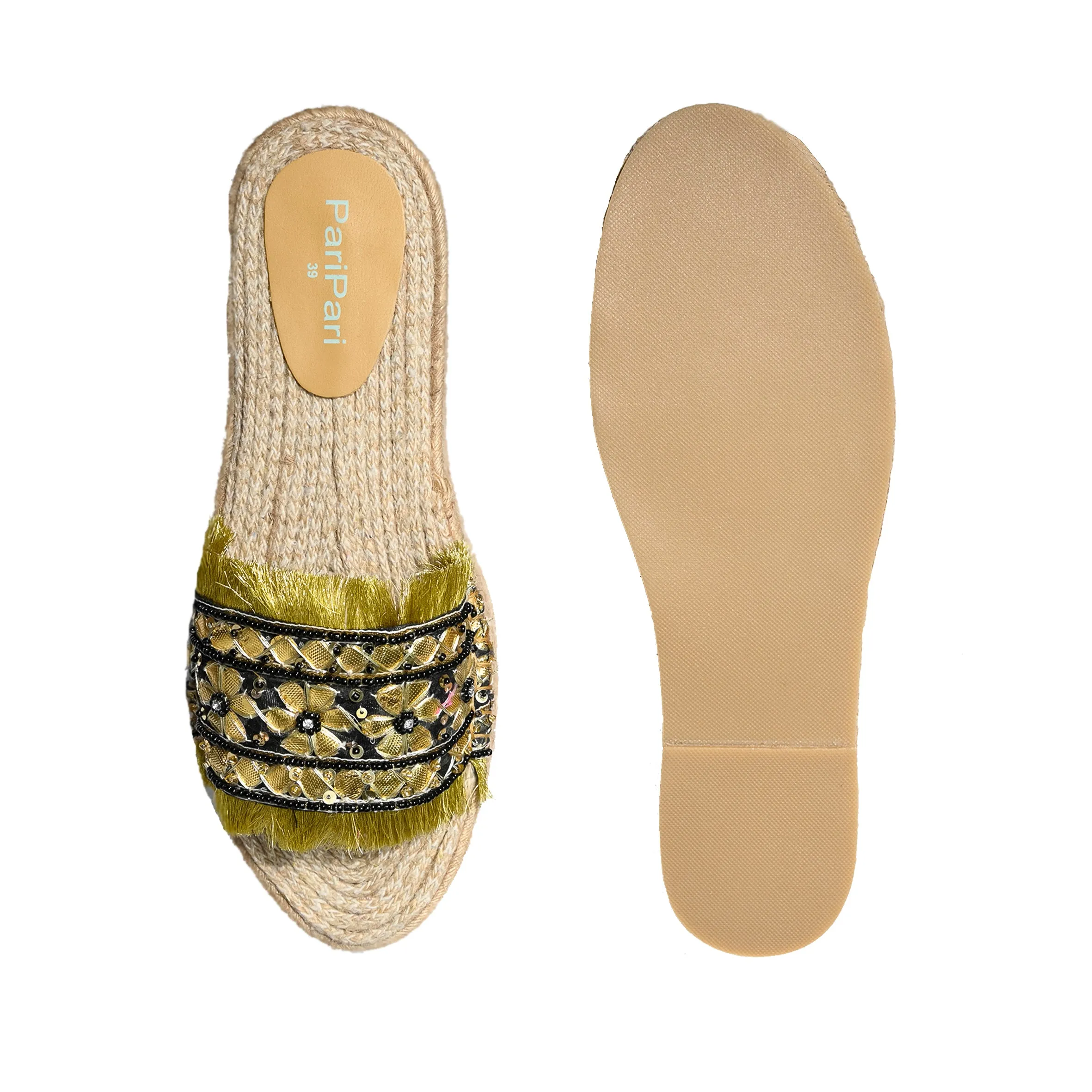 Gajra Black Espadrilles