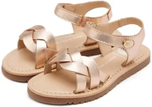 GIOSEPPO Girl's Modern Flat Sandal, Rose Gold, 8 us