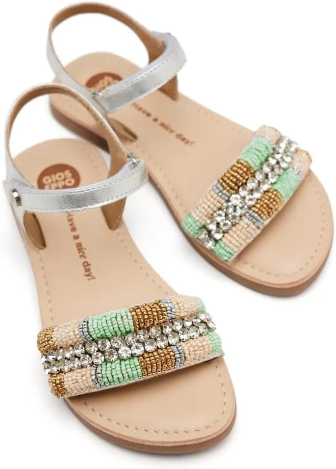 GIOSEPPO Girl's Modern Flat Sandal