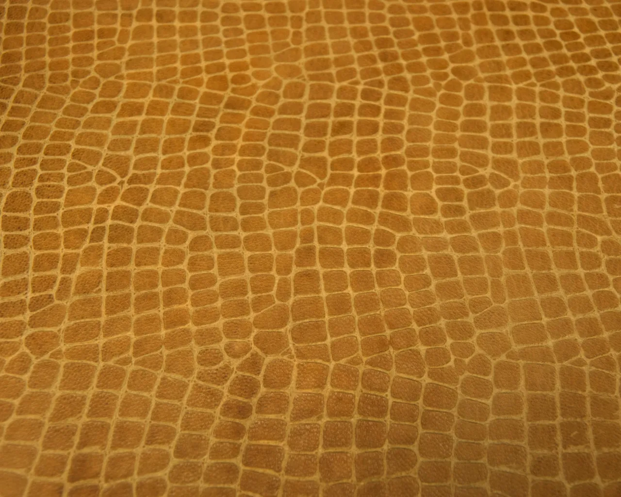 Italian Tan Croco Print on Nubuck Goat