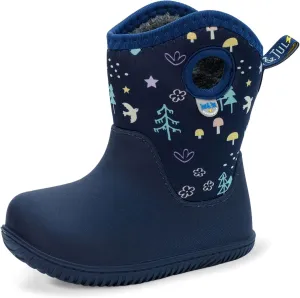 JAN & JUL Waterproof Insulated Winter Boots for Toddlers and Kids
