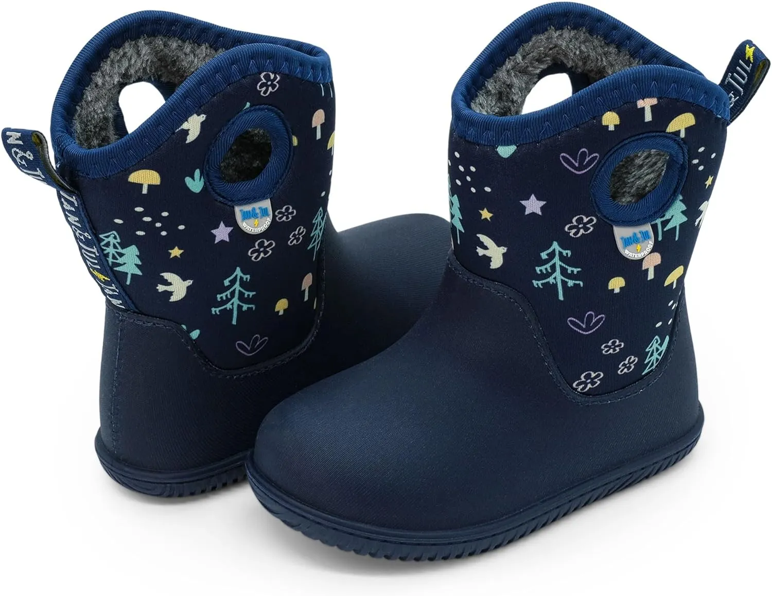 JAN & JUL Waterproof Insulated Winter Boots for Toddlers and Kids