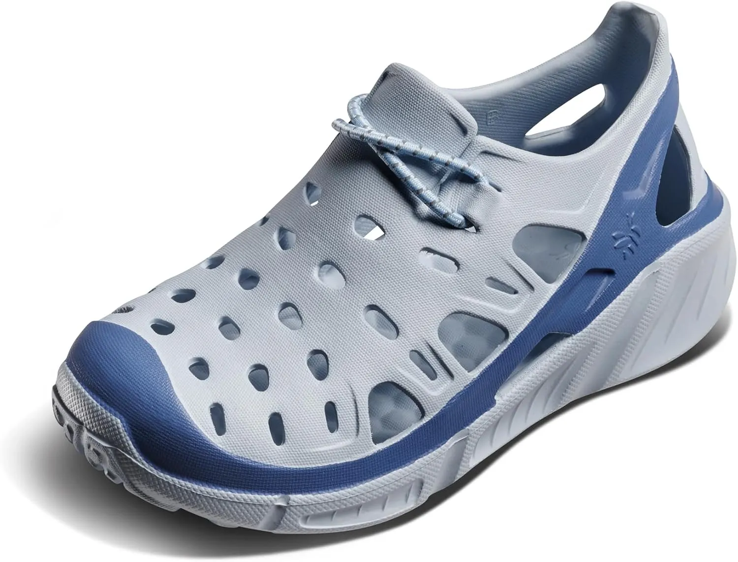 Joybees Kids Trekking Shoe, Slip-On, Easy to Clean, Color Block Monument/Dusty Blue, Children's 13