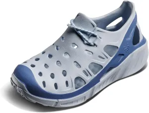 Joybees Kids Trekking Shoe, Slip-On, Easy to Clean, Color Block Monument/Dusty Blue, Children's 13