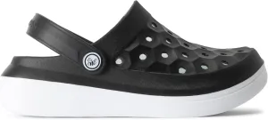 Joybees Kids Varsity Clog - Black/White - Child 8
