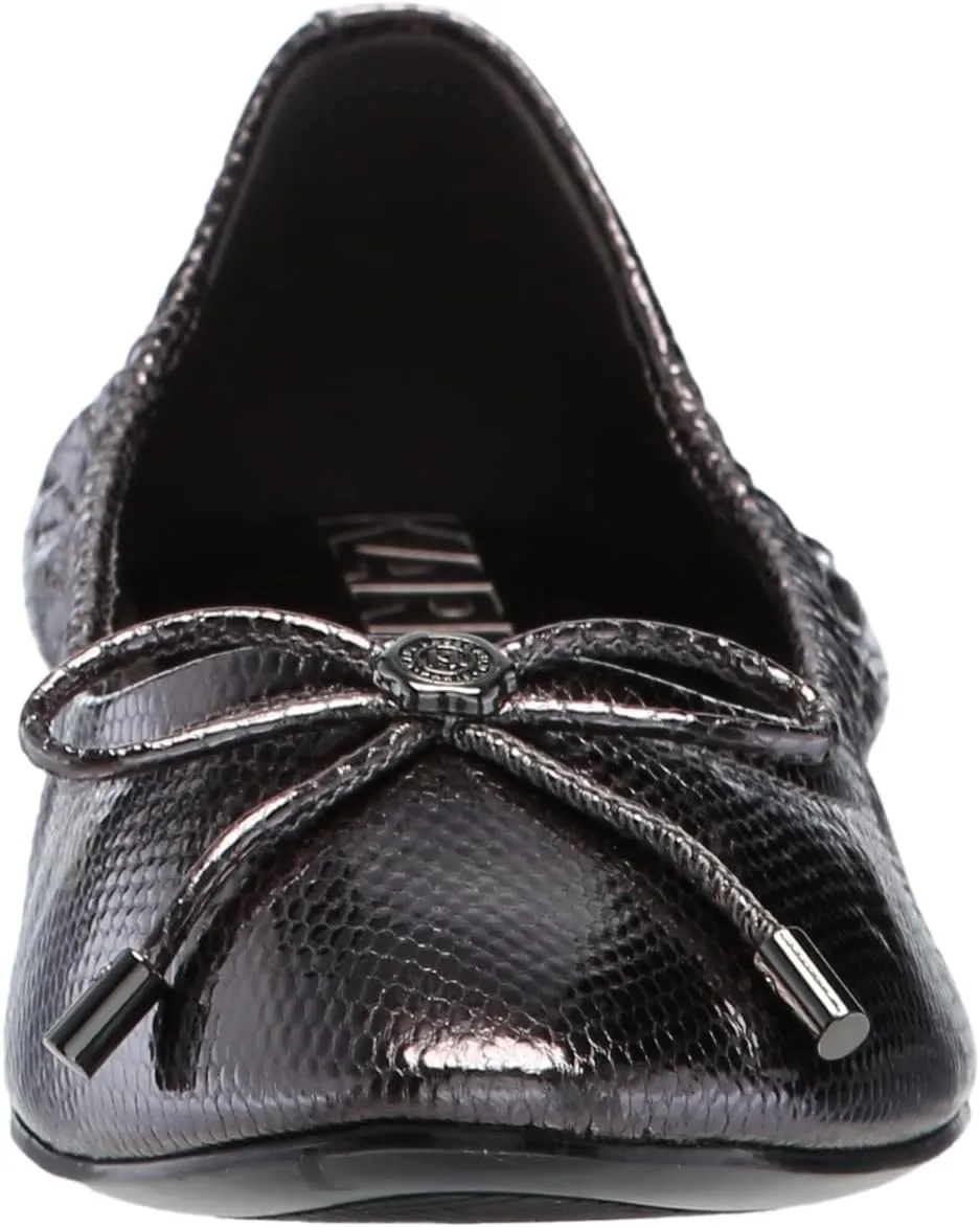 KARL LAGERFELD womens Velma Ballet Flat