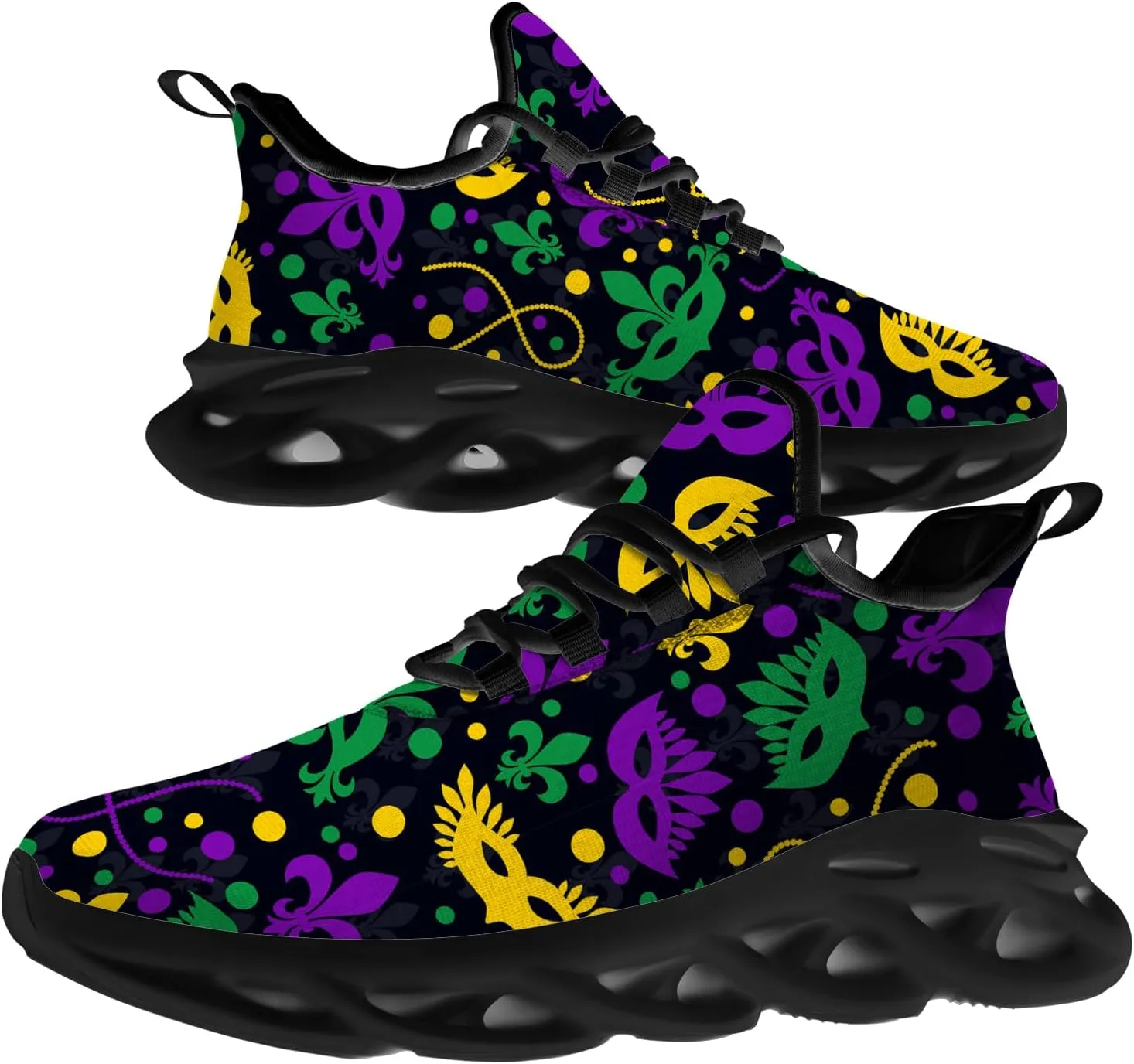 Men's Carnival Sneakers Custom Shoes Add Name Running Shoes Lightweight Walking Tennis Shoes Gifts for Men Women