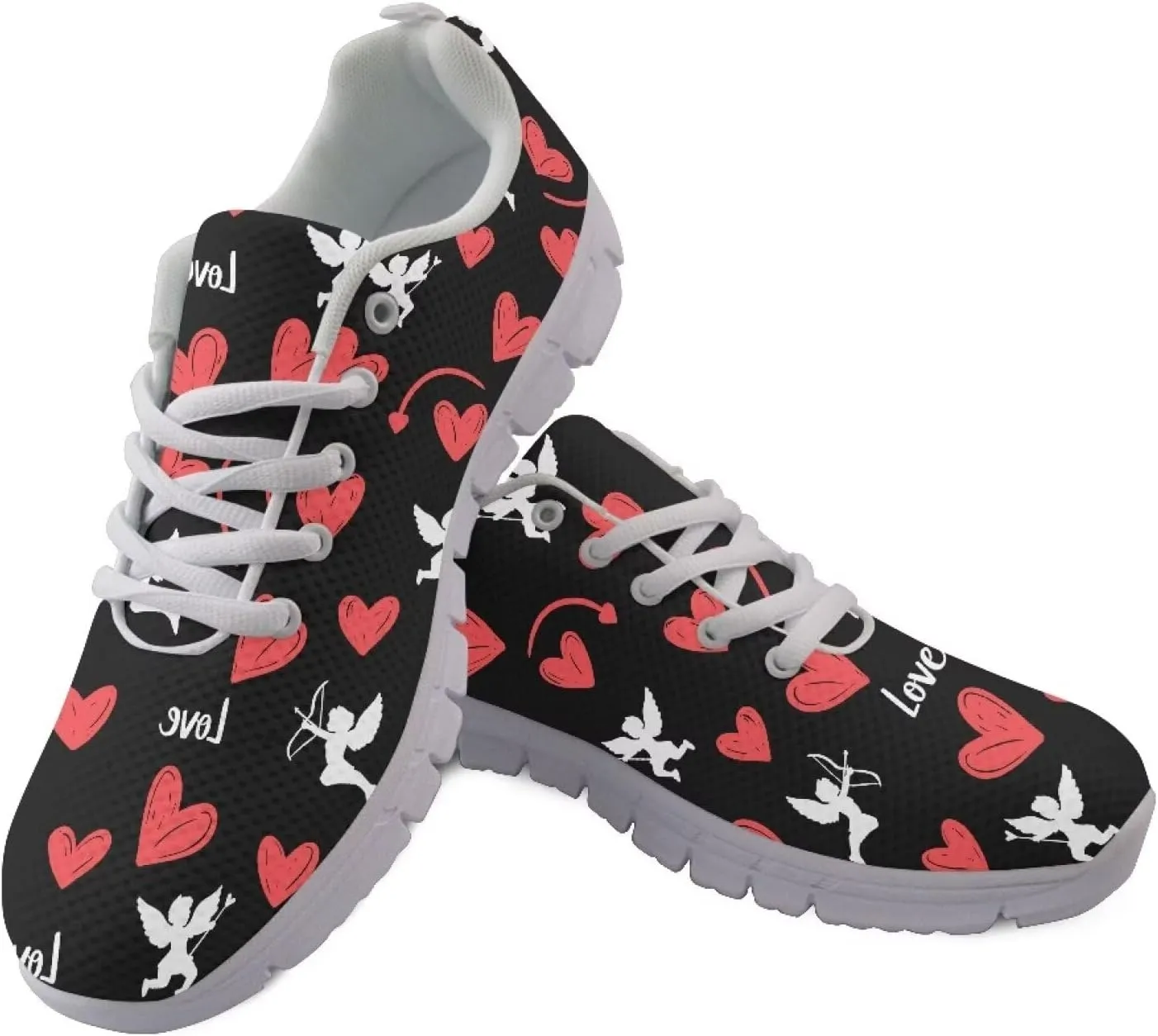 Men's Supportive Running Shoes Fashion Breathable Sneakers Light Elastic Arch Support Travel Shoes for Outdoor US 5-14 White Sole