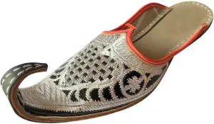 Moroccan Traditional Babouches Slippers for Men Handmade Leather Khussa