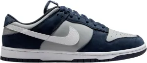 Nike Dunk Low Mens Lifestyle Shoes (Obsidian/White/Light Smoke Grey) (IB3079-400, Blue/Grey/White)