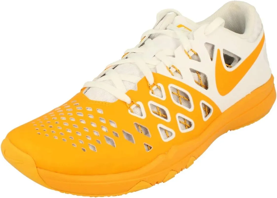 Nike Train Speed 4 TB Mens Running Trainers 833259 Sneakers Shoes (UK 11.5 US 12.5 EU 47, White University Gold 177)