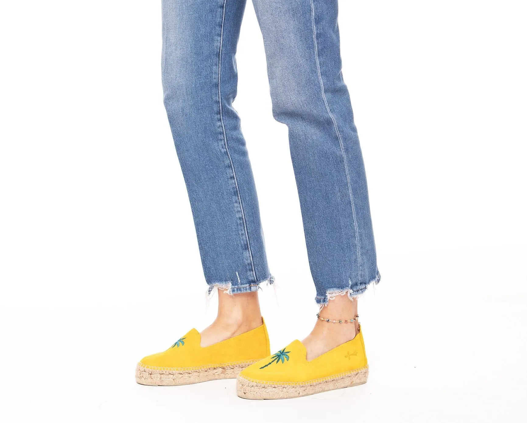 Palm - Springs - Yellow Espadrilles Helpful customer care Detailed Palm