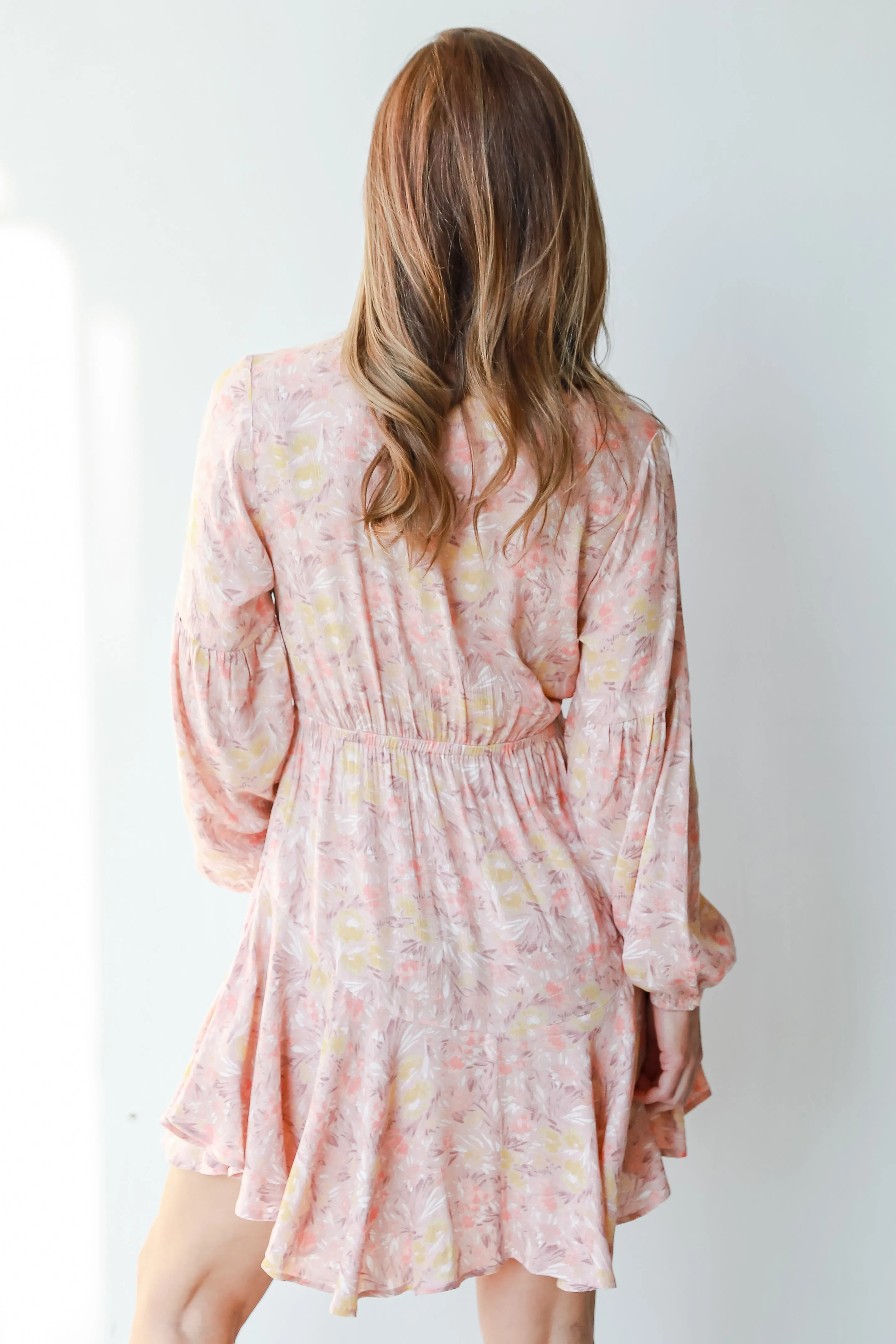 Precious Petals Floral Mini Dress