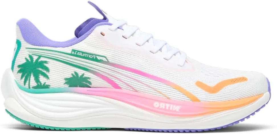 Puma Velocity Nitro 3 Miami - Men's (White/Purple/Red)