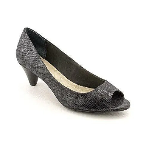 Soria Peep Toe Classic Pumps Black Size 6