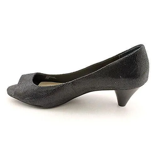 Soria Peep Toe Classic Pumps Black Size 6