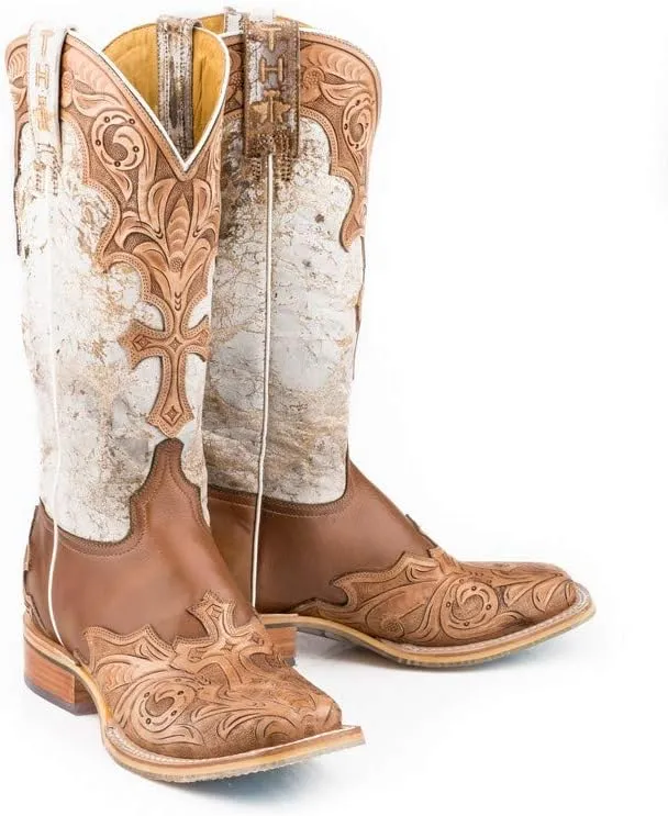 Tin Haul Western Boots Women Made In Heaven Tan 14-021-0077-1415 TA