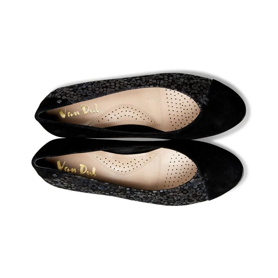 Van Dal Munro Pumps - Black Sequin