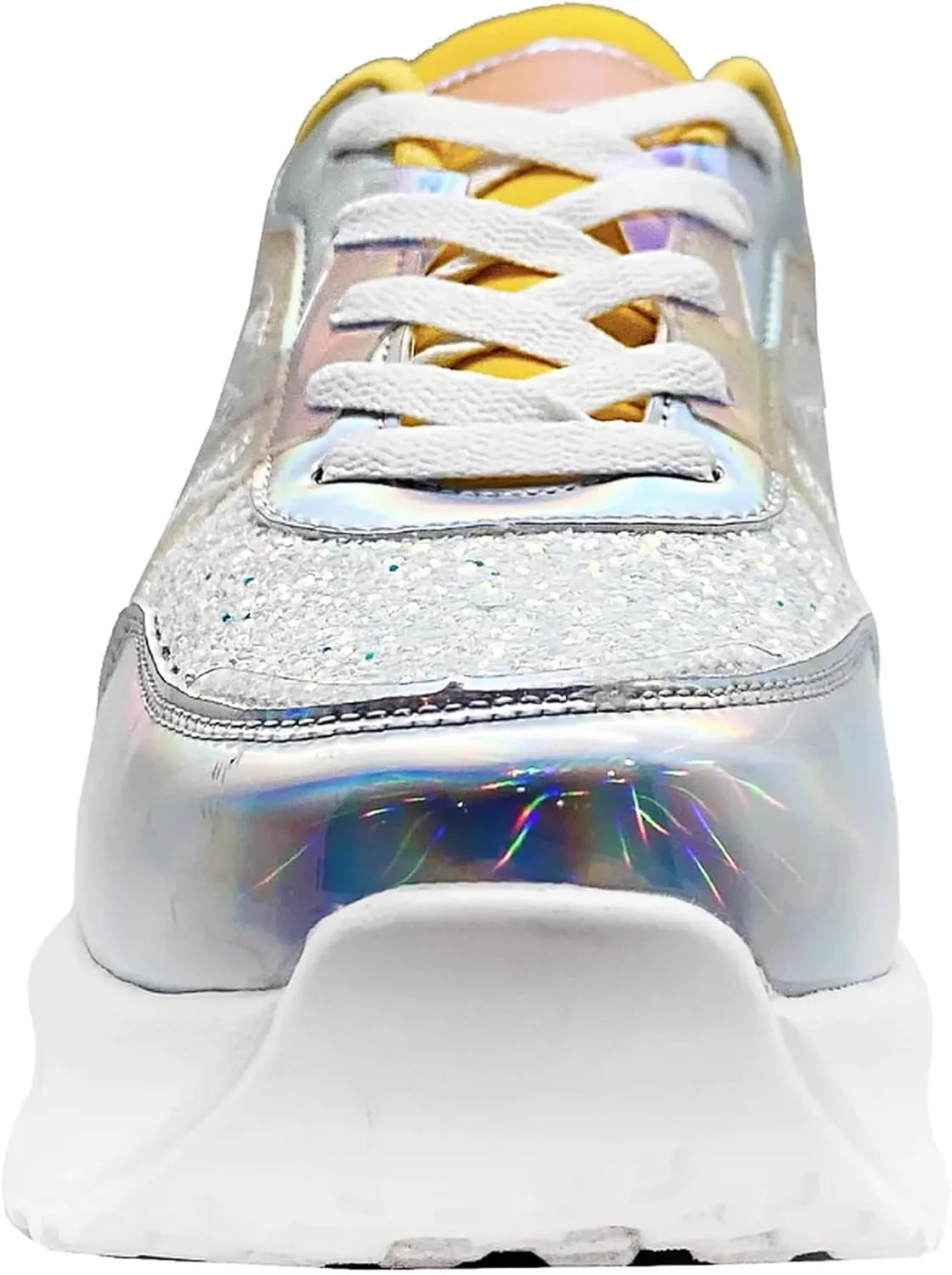 Women Fashion Light Chaser Holographic Sneakers