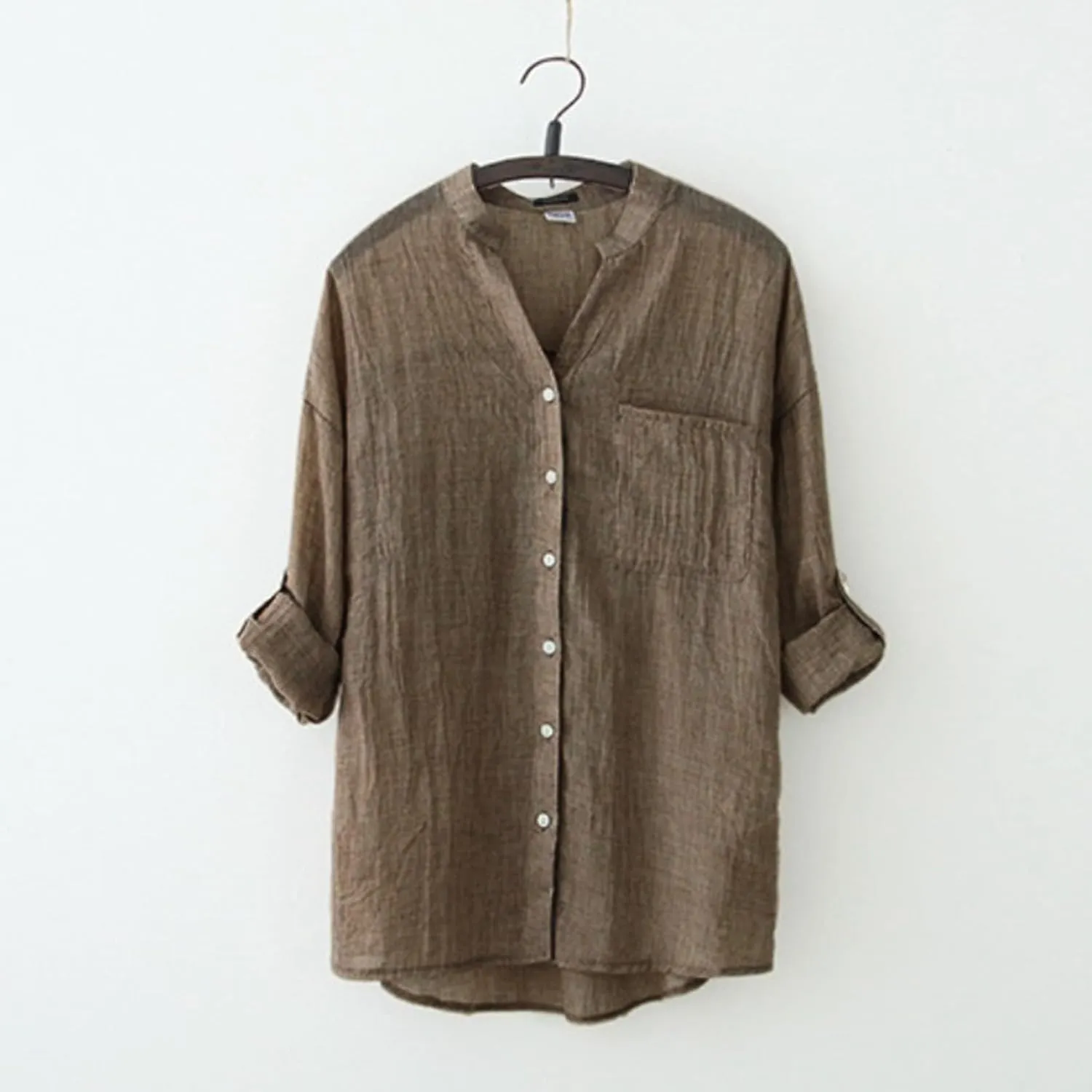 Womens Casual Shirts 2025 Summer Short Sleeve Casual Button Down Shirts Soft Fashion Cotton Blouses Tops with Pocket
