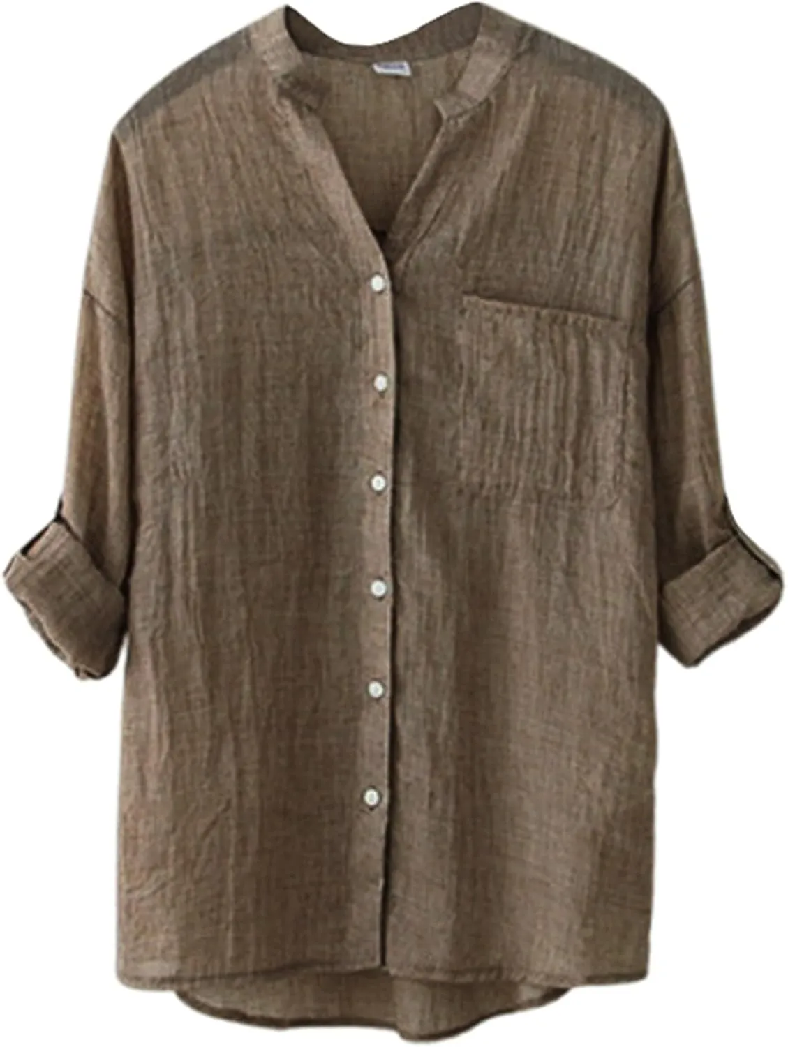 Womens Casual Shirts 2025 Summer Short Sleeve Casual Button Down Shirts Soft Fashion Cotton Blouses Tops with Pocket