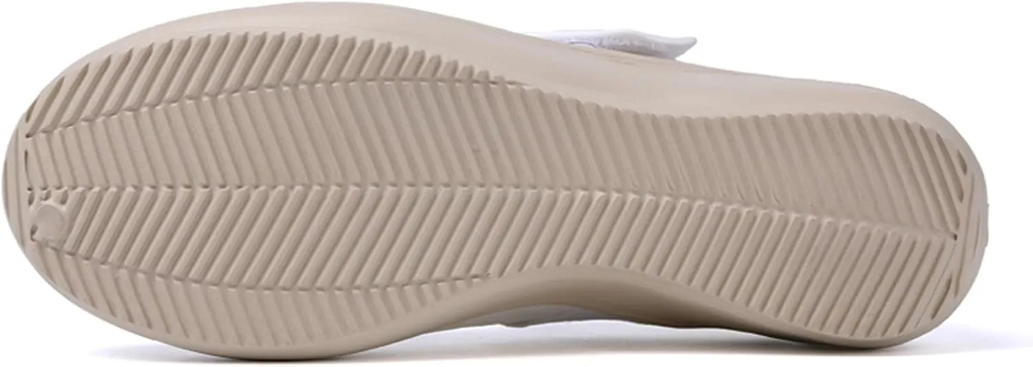 Women's Casual Slip-on Arch Support Mary Jane Shoes,Fashion Hook-Loop Orthopedic Walking Sneakers,Comfort Breathable Soft Sole Non Slip Flats Shoes
