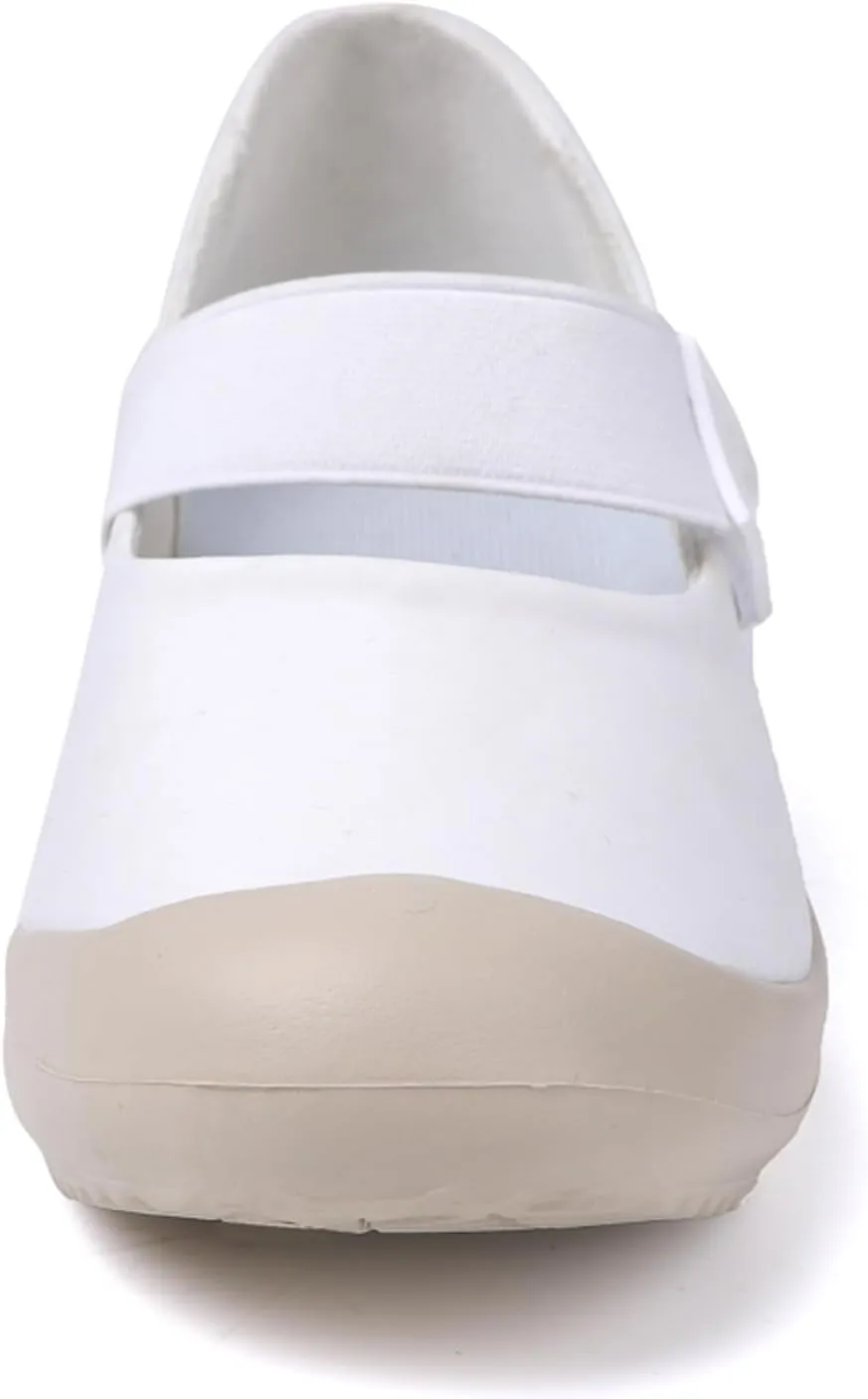 Women's Casual Slip-on Arch Support Mary Jane Shoes,Fashion Hook-Loop Orthopedic Walking Sneakers,Comfort Breathable Soft Sole Non Slip Flats Shoes