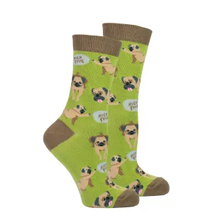 Women's Pug Socks