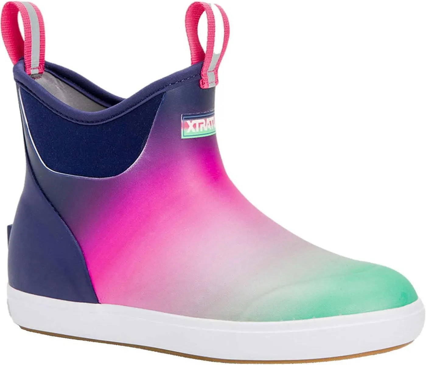 Xtratuf Women's Ankle Deck Boot, Purple Aurora, 8